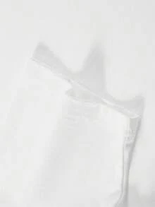 Disney Licensed By , This Casual And Fashionable Girls' T-Shirt Featuring The Cute Cartoon Character Mary Cat Pattern Has A Round Neckline And Elastic Short Sleeves. It Is Suitable For Both Daily Use And Outdoor Activities. - trắng - Xem 4