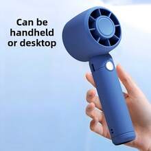 OBOVAY Handheld USB Electric Fan - Quiet Mini Fan, Portable For Dorms, Travel & Home Use, Lightweight Durable Design, USB Rechargeable, Mini Fan Rechargeable, Dorm Room Essentials, Stylish Gadget, Sleek Construction,Valentine's Day Gift,300mAh - Multicolor - View 5