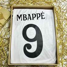 24-25 Madrid Home Jersey No.9 MBAPPE Short Sleeve Soccer Jersey RM Football Shirt White - trắng - Xem 2