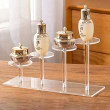 Acrylic Round Transparent Jewelry Display Stand, Perfume Stone Model Showcase, Jewelry & Cosmetics Storage Rack - Multicolor - View 4