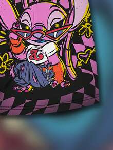 Bóxers para hombres con estampado 3D de Disney, diseño de moda para uso diario y de descanso - Multicolor - Ver 5