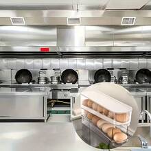 Automatic Egg Storage Box For 12-14 Eggs With A Double-Layer Sliding Design - A Fresh Egg Organizer With A Flip Cover, An Essential Kitchen Solution For Storing Eggs And A Space-Saving Egg Rack For The Refrigerator. - Trong sáng - Xem 6