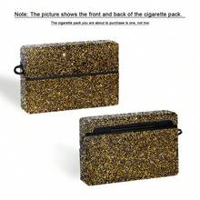 1 Stück 720° Luxus funkelnde Kristall Elektronische Zigaretten Hülle, handgefertigt mit ca. 9.000-9.300 Kristallen, entworfen für TEREA Luxus funkelnde Kristall Erhitzter Tabakstäbchen Aufbewahrungsbox, tragbar mit Aufhängeloch, in 7 Farben erhältlich, ideal als Geschenk zu Feiertagen - Verschiedenfarbig - Übersicht 15