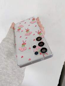1个郁金香心形图案透明TPU软手机壳，防摔防刮防指纹，摄像头开孔精准，兼容三星、Pixel、Infinix、Redmi等品牌手机 - 彩色 - 查看 7
