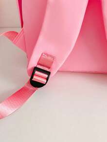 New Versatile Strawberry Backpack, Lightweight Casual Schoolbag, Dopamine Mini Backpack. - Pink - View 4