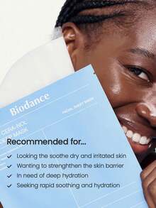 Biodance 保濕凝膠面膜，玻尿酸保濕補水凝膠面膜，修復屏障保濕面膜，舒緩乾燥敏感肌，韓系美容，4片/組，34g/1.2oz - Hydro Cera-nol - 查看 10