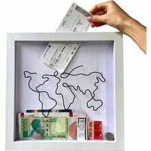 caja de archivosCaa de sora de recuerdos de ae de 12 pulgadas caa de sora de carga super con diseño de mapa conserva entradas para concios y recuerdos de aventura blanco 12 x 12 pulgadascaja de archivos - Blanco 12 x 12 pulgadas - Ver 8