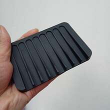 1个装批发多色硅胶皂碟，创意皂盒，皂托，沥水皂碟，硅胶皂盘，防滑皂垫，浴室收纳盒，颜色随机 - 彩色 - 查看 18