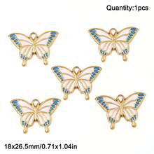 1个彩色不锈钢滴油多形状吊坠,DIY珠宝制作,手工串珠材料,工艺配件 - diy - 查看 10