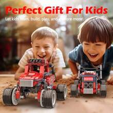 8 In 1 STEM Kits For Age 6-8 DIY Electronic Monster Truck Building Kit STEM Toys For Boys Craft Projects 8-10 Build Robot DIY Activity For Ages 6 7 8 9 10 11 12 + YearsFull Of Fun - RobotB - View 7