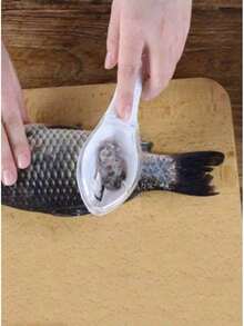 High-Resistant ABS Plastic Fish Cleaning With Integrated Scale Technology A Modern And Hygienic Kitchen In Mexico And United States Professional Grade Utensil 2026 Made With Polymers That Guarantee Uniform File Without Damaging Quality Of Fish Meat Cutting-Design With Non-Slip Handle That Provides Total Safety During Use On Wet Surfaces, Avoiding Risks Of Cuts Highly Valued Product Housewives Seeking Quality And Speed In Preparation Of Traditional Seafood Recipes Superior Quality That Resists Constant Use And Dishwasher Washing Without Losing Its Aesthetics Or Its Impeccable Scratching Capacity Essential Accessory Those Who Value Practicality Of A That Cleans In Seconds Providing A More Organized Kitchen Environment Daily. - Cyan - View 7