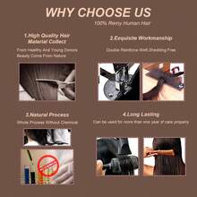 4# Bworn Clip In Hair Extensions Human Hair 8 Pcs Per Set With 18 Clips Double Weft Natural Black Remy Human Hair Extensions Clip Ins For Women Natural Human Hair Clip In Brazilian Human Hair Extensions - S4 - View 7