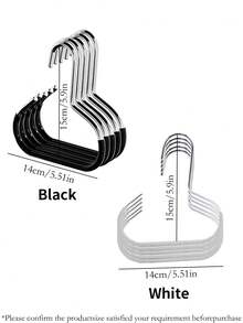 10件装婴儿纱布围兜毛巾架，毛巾挂钩，阳台晾衣架，衣柜收纳架，家用帽子、领带、包包收纳架，婴儿用品收纳架，便携式收纳挂钩 - 彩色 - 查看 2
