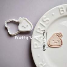 Valentine's Day Cookie Cutters Lollipop Envelope Heart-Shaped Cookie Stamps Mini Cartoon Biscuit Mold Household Pressable Baking Mold - Valentine's Day - View 10