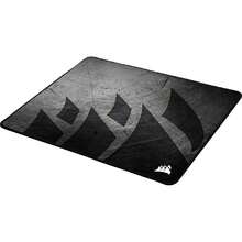 MM300 PRO Alfombrilla Tela a Prueba de Derrames para Juegos, Superficie 36 cm x 30 cm, Microtejido, Goma Afelpada gruesa 3 mm, Base Goma Texturizada Antideslizante, Medio, Negro/Gris,40812722 - Multicolor - Ver 6