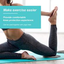 2pcs/1pc Yoga Knee Elbow Pad Thickened Non-Slip Shock-Absorbing Exercise Kneeling Cushion For Women Men, Yoga Fitness Mat, Fitness Pilates Meditation Support Mat For Knees, Elbows, Wrists, Head - Multicolor - View 10