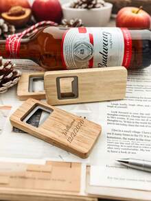 Customized Beer Bottle Opener, Suitable For Wedding Guests, Business Promotion, Holiday Gifts, Beer Enthusiasts, And Anniversary Celebrations - Model D - View 3