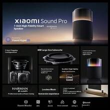 Xiaomi Sound Pro Smart Speaker, Bluetooth Speaker, High-Volume Music Ambient Interactive Light Speaker - Black - View 4