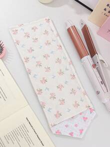 1Pc Portable Floral&Bowknot Hair Curler Storage Bag For Travel Storage Bag,Makeup Bag,Cosmetic Bag,Travel Storage Case For Styler,Vacation Organizer,Large Capacity Makeup Organizer Makeup Case, For Lipstick, Brush, Skincare, Mobile Phone, Coin, Small Items, For Home,Gift,Vacation And Festival Halloween Christmas Multifunctional Use Travel Essentials Cruise Essentials Dorm Essentials Mom Gifts Valentine's Gifts Bridesmaid Gifts - Multicolor - View 16