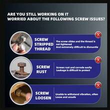 263 红色厌氧螺纹锁固胶 50ml，高强度防松螺丝胶，快速固化螺纹锁固剂密封剂，防水防震，适用于汽车、机械、电子及日常维修场景中的金属螺丝、螺栓、螺母。 - 50ml 263膠水 - 查看 7