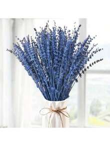 25/50/100/200+ tallos Ramo de flores de lavanda seca, ramos de lavanda seca fragante aptos para ducha, boda, decoración de jarrón del hogar, manualidades, aromaterapia y perfumado - Multicolor - Ver 17