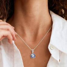 1 PC 925 Sterling Silver Love Series Family And Friends Starry Sky Bead Pendant Ball Suitable For Bracelets DIY Women's Jewelry - Set 6 - View 9