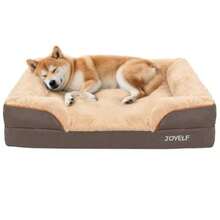 JOYELF Cama para Perros para Perros medianos sofá Cama de Es Cama para Mascotas con e Antideizante sofá Cama Duradero para Perros pequeños y medianos - Marrón - Mediano 70x52x165CM - Ver 8