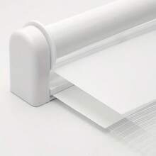 Sekey Doppelrollos Klemmfix Kein Bohren Doppelrollos Duo Rollos Faltrollos 40X130Cm - [Weiß] - Übersicht 11