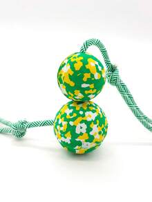 Durable Knotted Ball Pet Toy, Suitable For Small, Medium And Large Dogs, Promotes Interactive Play And Exercises - Multicolor - View 8