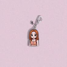 KATSEYE Girl Group Merchandise: MANON Charm, MEGAN Bag, DANIELA Keychain - Multicolor - View 6