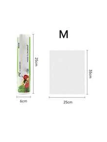 200个/包 加厚易撕式食品保鲜袋，耐冷冻耐高温，经济实惠的家用密封袋 - 無色 - 查看 8