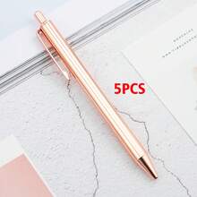 Customized Text/Logo Retractable Pen With Glitter Metallic Finish, Customized Logo Metal Advertising Ballpoint Pen, Creative Glitter Metallic Advertising Gift Ballpoint Pen, Back To School Gift, Gift For Teachers And Friends,Office Decor - 14.3*1cm - View 16