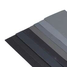 Sand Paper Dry Wet Sandpaper 120 to 3000 Grit Waterproof Set Kit for Polishing Sanding14Pcs/Set - Gris - Ver 6