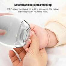2 IN 1 Electric Nail Clipper Cutter With LED Light Automatic Nail Grinder Trimmer For Baby Adult Mini Manicure Tools Nail Care - 1pcs - 查看 4