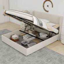 Bed Bases & Foundations - Beige - View 1