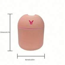 1 Piece Fragrance Diffuser And Humidifier With Cold Mist And Night Light: Essential Oils Can Be Added As An Air Aromatherapy Diffuser, Your Bedroom Is Fresh And Plants Are Healthy! Ultra Quiet - Perfect For Offices, Homes, Large Bedrooms - White - View 7