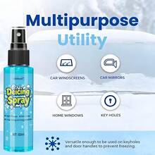 JB-XPCS 100毫升速效汽车融雪除冰剂：快速解冻车门锁，数秒内即可清除挡风玻璃霜冻，不刮伤车漆的汽车除冰喷雾：清除玻璃霜冻，不损伤车漆 - 預 - 查看 7