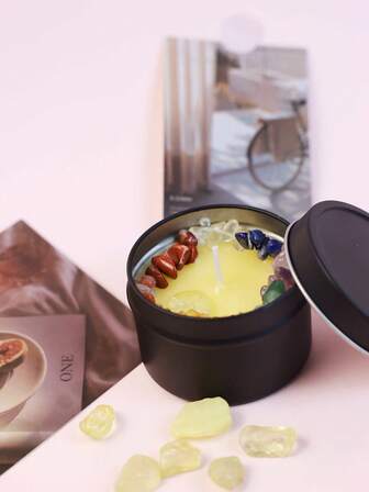 شمعة معطرة مع سوار كريستالي، مصنوعة من شمع الصويا طويل الأمد، شمعة معطرة، شمعة زخرفية، شمعة شمع الصويا، هدية للصديق المقرب، هدية للمرأة، شمعة ديكور المنزل