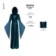 Dark Blue Medieval Long Dress