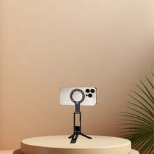Multifunctional Magnetic Phone Holder: Foldable Tripod Suitable For Travel, Vlogging And Desktop Use - Multicolor - View 5