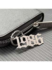 Customized Letter Keychain, High-Quality Stainless Steel Craftsmanship, Fashionable Backpack Accessory, Car Key Chain, Daily Gift, Anniversary Gift, Valentine's Day Gift, Unisex - Style 3 - View 3