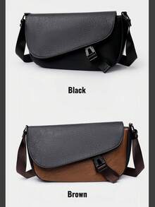 2026 New Men's Crossbody Bag, Multi-Functional Lightweight Large Capacity, Made Of Soft Fabric, Designed With Multiple Pockets. Internal Structure Includes Zipper Pocket, Phone Pocket And ID Pocket. Suitable For Travel, Business Trip, Daily Commute, Shopping And Other Occasions - Multicolor - View 8