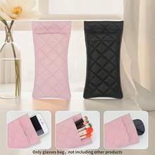 New Fashion Myopia Glasses Portable Auto-Closure Spring Hinge Double-Layer PU Leather Car Waterproof Eyeglass Frame Fashion Glasses - Storage Box - View 7