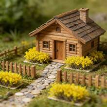 14/32 cụm hoa và cỏ thu nhỏ: Bồn hoa hình bầu dục, đồ trang trí nhà búp bê thu nhỏ, thích hợp cho việc tự làm vườn thu nhỏ, sân và cảnh ngoài trời, trang trí đám cưới thu nhỏ. - nhiều màu - Xem 4