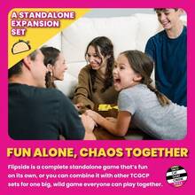 Taco Cat Goat Cheese Pizza On The Flip Side Entertaining Standalone Expansion Game For Family Game Night | Easy To Play 15 Minute Rounds | Fun For Boys And Girls, Teens, Adults, And Families | 2-8 Players - Multicolor - View 7