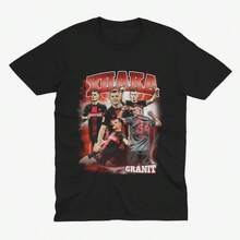 Granit Xhaka Homage  BAY1ER 04 LEVERKUSEN T Shirt  German Football  Switzerland  Bundesliga  Bay1ern Leverkusen T Shirt  Leverkusen Fan.Jpg - 黑色 - 查看 1