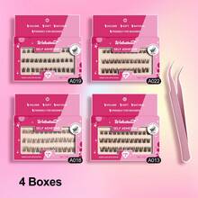 36 sợi mi giả D-Curl siêu mềm, tự dính, không cần keo, kèm nhíp, dễ dàng sử dụng, phù hợp cho người mới bắt đầu, mi đã dán sẵn, mi chùm, mi rời, mi giả. - D - Xem 23