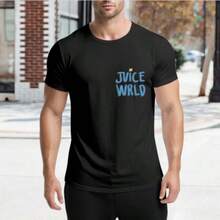 Camiseta gráfica de la gira Breezy Bowl XX de  - Camiseta de manga corta vintage de hip hop, camiseta impresa de manga corta , camiseta de hip-hop con letras de coche deportivo, camiseta impresa de verano y otoño para mujeres y hombres Juicew - Negro - Ver 3