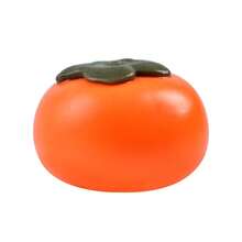 1个 - 2026新款创意逼真柿子慢回弹减压捏捏乐玩具，互动小玩意，送给朋友、生日、派对、男孩女孩的完美礼物 - 彩色 - 查看 1