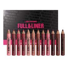 LANGMANNI 12 Colors Lip Liner Pencils/Lipsticks. Matte Series Lip Liner Pencils, Suitable For Women. Long-Lasting, Smooth, High-Pigment Lip Liner Pencils. - 12 màu - Xem 10